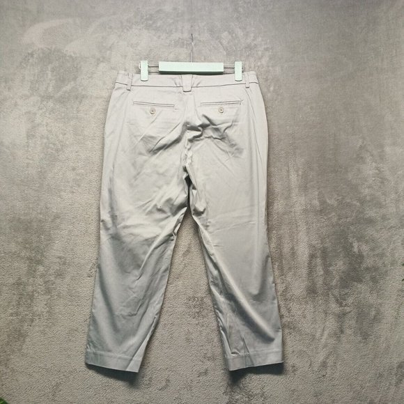 NEWYORK & COMPANY Women Office Pants Straight Leg Mid Rise Gray Size 8 - Picture 9 of 12